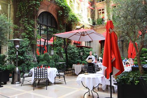 terrasse du restaurant